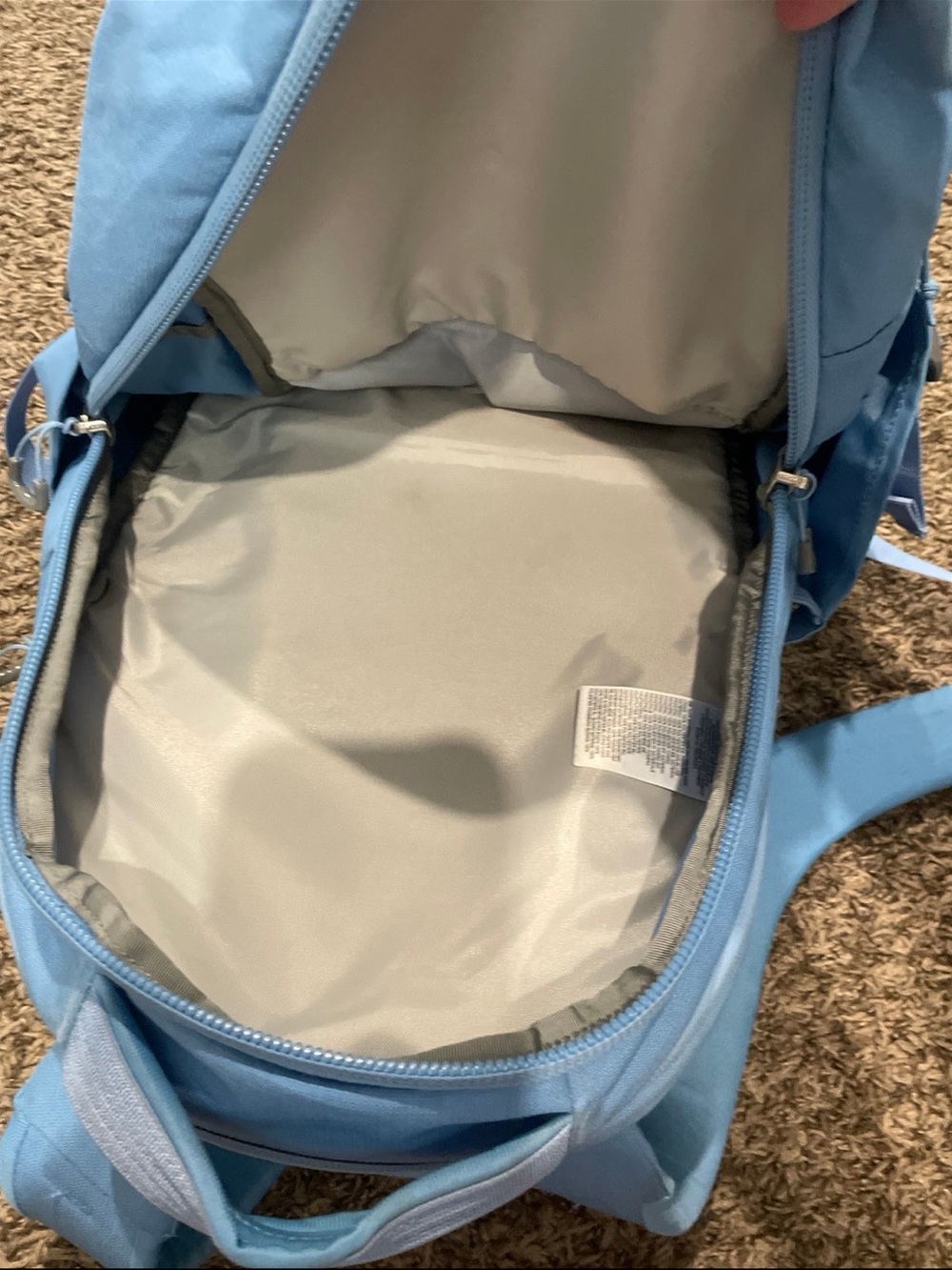 The north face recon, backpack, in light blue - Picture 5 of 6
